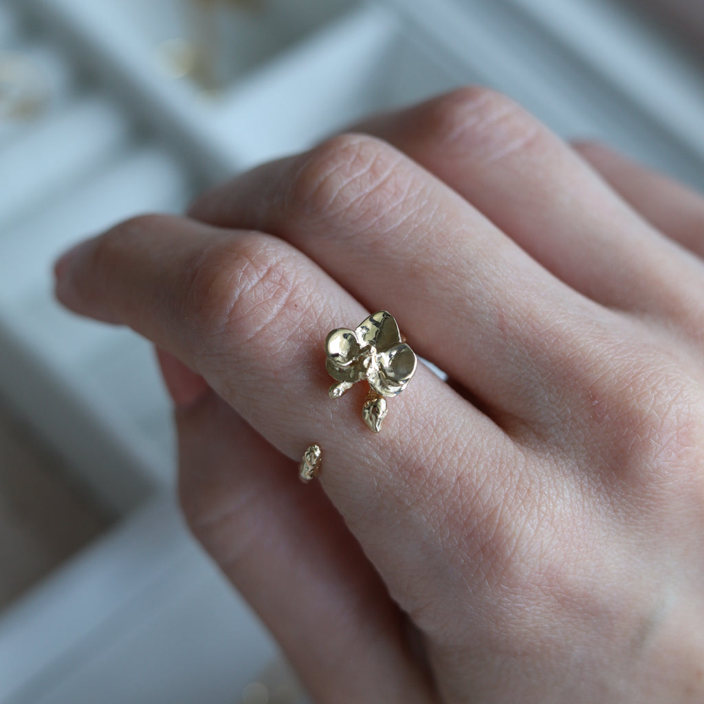 18k Gold Imperial Orchid Ring