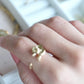 18k Gold Imperial Orchid Ring